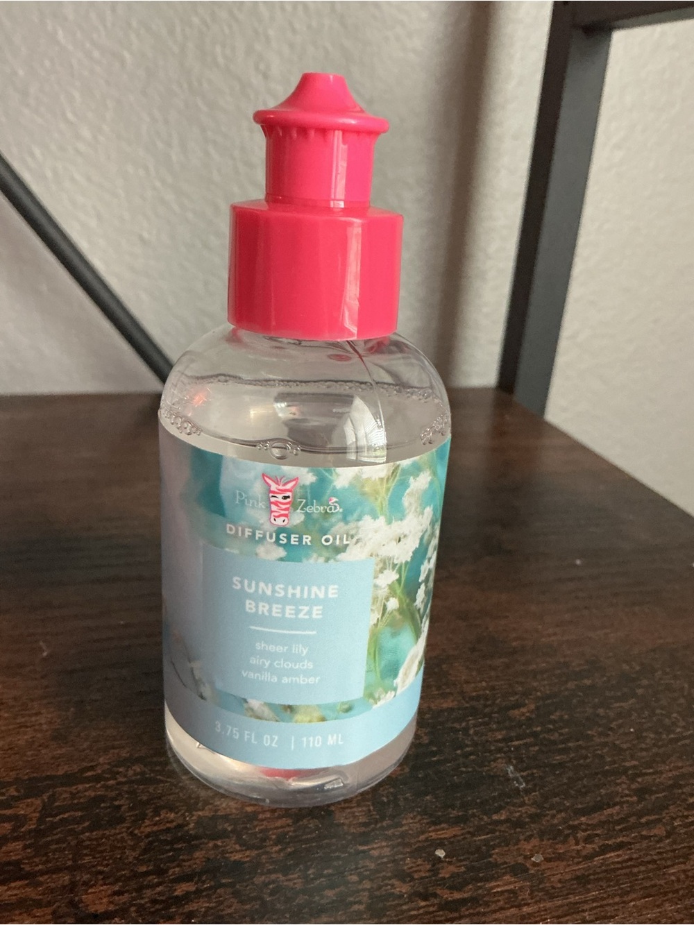 Sunshine Breeze Pink Zebra Diffuser Oil